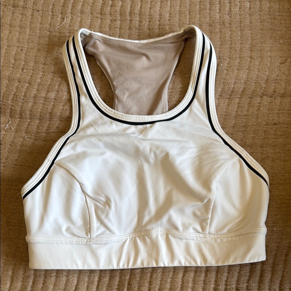 Lululemon White Sports Bra